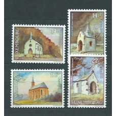 Luxemburgo - Correo 1991 Yvert 1234/7 ** Mnh Religión Capillas