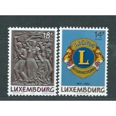 Luxemburgo - Correo 1992 Yvert 1245/6 ** Mnh