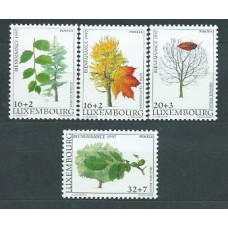 Luxemburgo - Correo 1997 Yvert 1381/4 ** Mnh Flora. Arboles