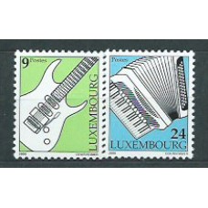 Luxemburgo - Correo 2000 Yvert 1472/3 ** Mnh Intrumentos de Música