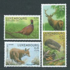 Luxemburgo - Correo 2002 Yvert 1542/5 ** Mnh Fauna.