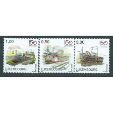 Luxemburgo - Correo 2009 Yvert 1782/4 ** Mnh Trenes