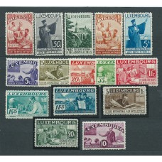 Luxemburgo - Correo 1935 Yvert 259/73 ** Mnh