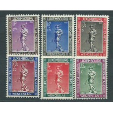 Luxemburgo - Correo 1937 Yvert 294/9 * Mh