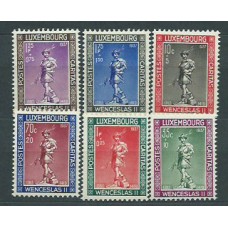 Luxemburgo - Correo 1937 Yvert 294/9 * Mh