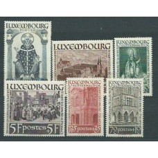 Luxemburgo - Correo 1938 Yvert 300/5 ** Mnh