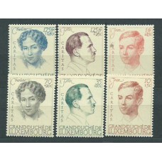 Luxemburgo - Correo 1939 Yvert 324/9 ** Mnh Personaje