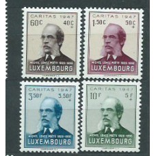 Luxemburgo - Correo 1947 Yvert 402/5 ** Mnh Personaje