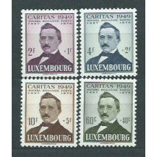 Luxemburgo - Correo 1949 Yvert 429/32 ** Mnh Personaje