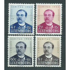 Luxemburgo - Correo 1950 Yvert 439/42 ** Mnh Personaje