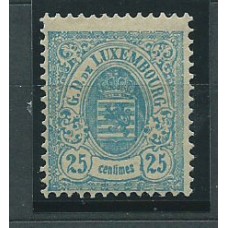 Luxemburgo - Correo 1880 Yvert 45 * Mh