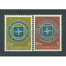 Luxemburgo - Correo 1959 Yvert 562/3 ** Mnh OTAN