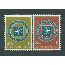 Luxemburgo - Correo 1959 Yvert 562/3 ** Mnh OTAN