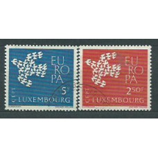 Luxemburgo - Correo 1961 Yvert 601/2 usado Europa