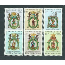 Luxemburgo - Correo 1963 Yvert 638/43 ** Mnh