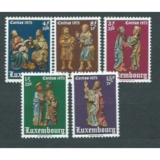 Luxemburgo - Correo 1973 Yvert 821/5 ** Mnh Caritas