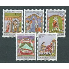 Luxemburgo - Correo 1974 Yvert 843/7 ** Mnh Caritas