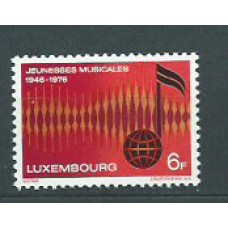 Luxemburgo - Correo 1976 Yvert 882 ** Mnh Música