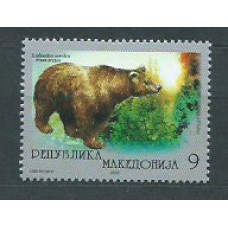 Macedonia - Correo Yvert 273 ** Mnh Fauna Oso