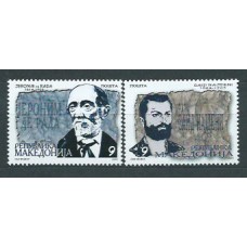 Macedonia - Correo Yvert 287/8 ** Mnh Personajes