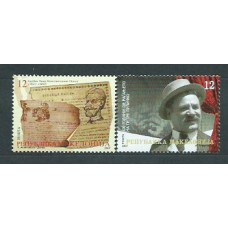 Macedonia - Correo Yvert 428/9 ** Mnh Personajes