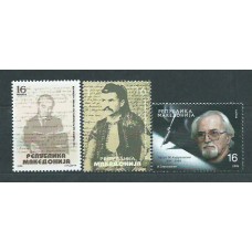 Macedonia - Correo Yvert 505/7 ** Mnh Personajes