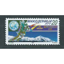 Macedonia - Correo Yvert 93 ** Mnh Deportes