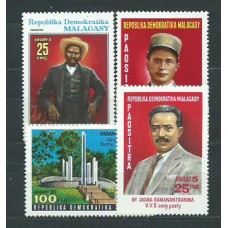 Madagascar - Correo 1977 Yvert 611/4 ** Mnh  Personajes