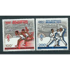 Madagascar - Aereo Yvert 119/20 ** Mnh  Olimpiadas de Munich