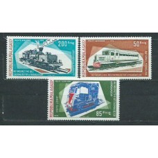 Madagascar - Aereo Yvert 139/41 ** Mnh  Trenes