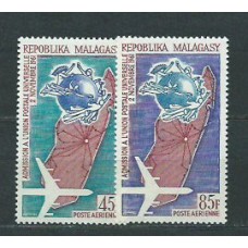 Madagascar - Aereo Yvert 93/4 ** Mnh  UPU