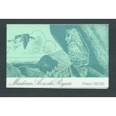 Madeira - Correo Yvert 116a Carnet ** Mnh Fauna. Aves