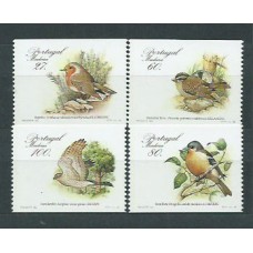 Madeira - Correo Yvert 125/8a ** Mnh Fauna. Aves