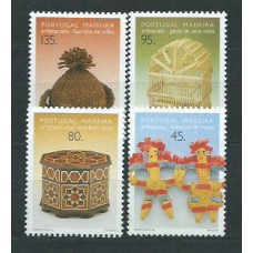 Madeira - Correo Yvert 185/8 ** Mnh Artesania