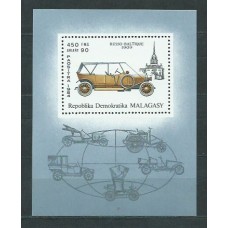 Madagascar - Hojas Yvert 24 ** Mnh  Automoviles antiguios