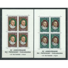 Madagascar - Hojas Yvert 3/4 ** Mnh  Personajes