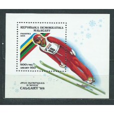Madagascar - Hojas Yvert 44 ** Mnh  Olimpiadas de Calgary