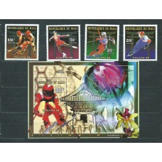 Mali - Correo Yvert 940/3+H.53 ** Mnh  Olimpiadas de Japón