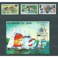 Mali - Aereo Yvert 498/500+H.23 ** Mnh  Olimpiadas de los Angeles