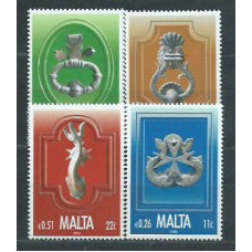 Malta - Correo 2008 Yvert 1508/11 ** Mnh Arte