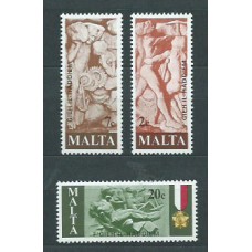 Malta - Correo 1977 Yvert 551/3 ** Mnh