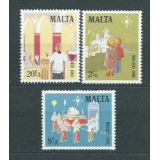 Malta - Correo 1981 Yvert 640/2 ** Mnh Navidad
