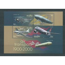 Malta - Hojas Yvert 19 ** Mnh Avión