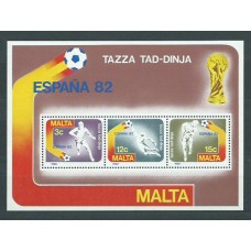 Malta - Hojas Yvert 7 ** Mnh Fútbol
