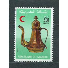 Marruecos Frances - Correo 1986 Yvert 1004 ** Mnh  Cruz roja