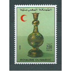 Marruecos Frances - Correo 1989 Yvert 1066 ** Mnh  Cruz roja
