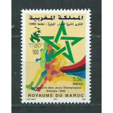 Marruecos Frances - Correo 1996 Yvert 1199 ** Mnh  Olimpiadas de Atlanta