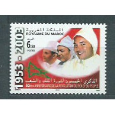 Marruecos Frances - Correo 2003 Yvert 1330 ** Mnh