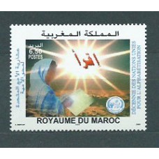 Marruecos Frances - Correo 2003 Yvert 1343 ** Mnh  ONU