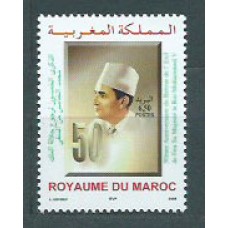 Marruecos Frances - Correo 2005 Yvert 1382 ** Mnh  Mohamed V